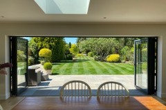 Bifolds-view-from-inside-opened -  5 panels - 532 configuration